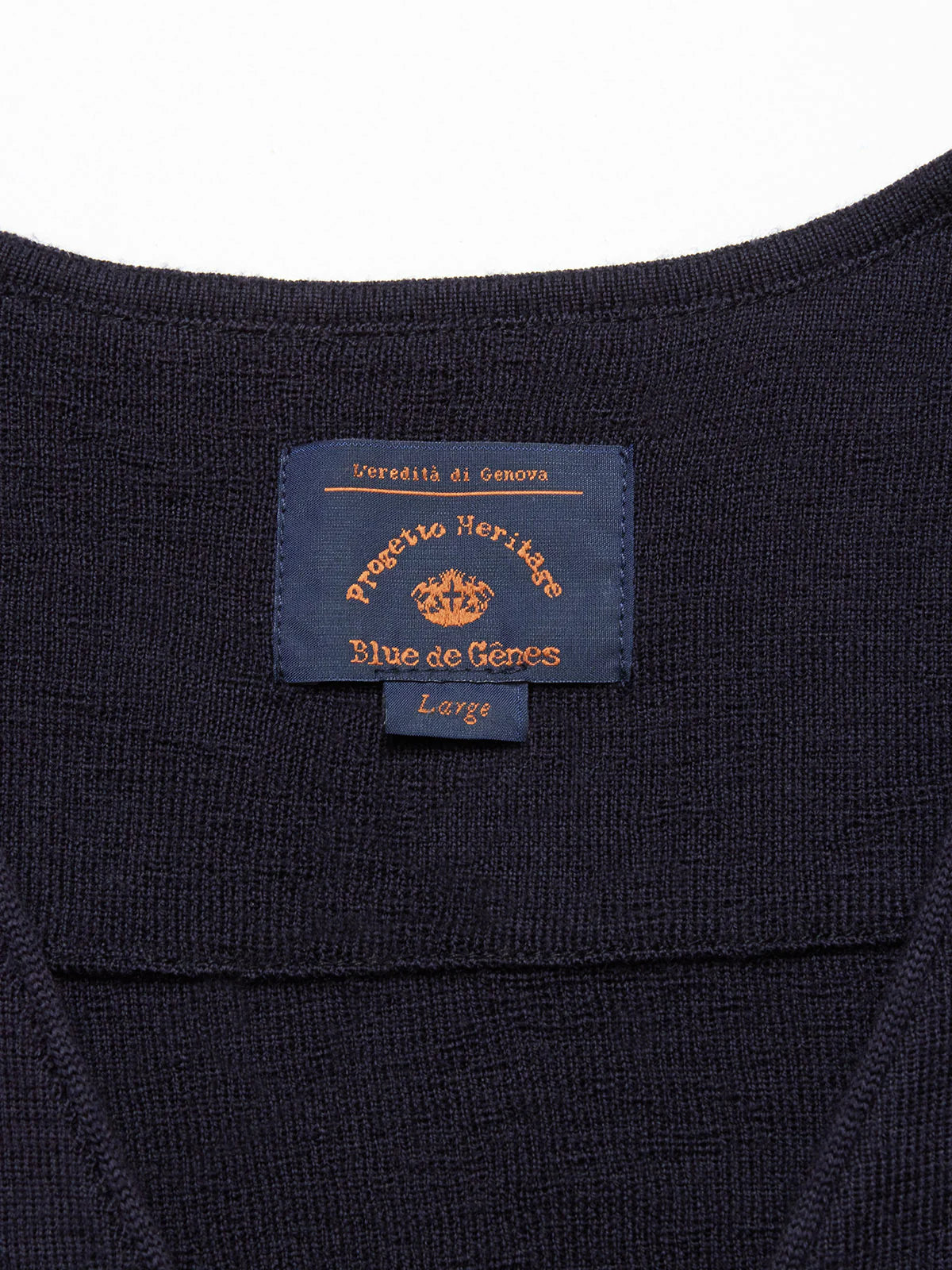 Zorba Knit Waistcoat, Navy
