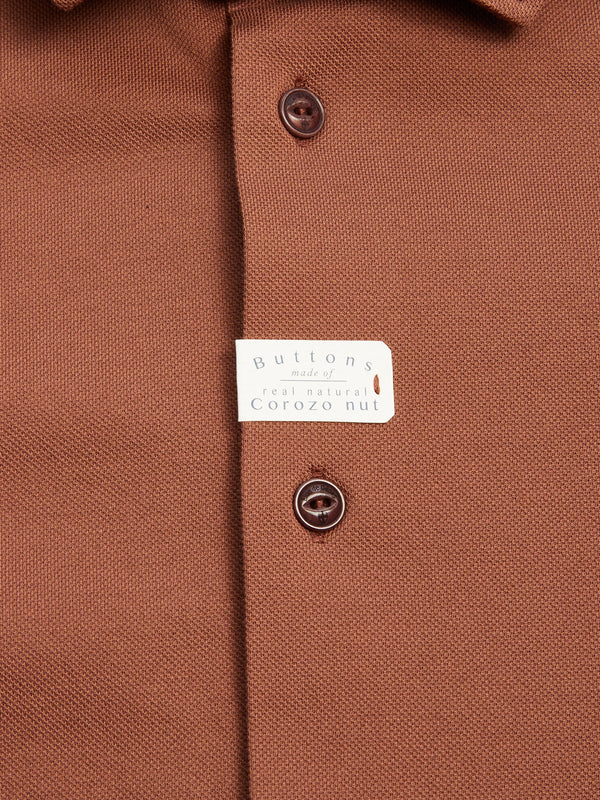 LUCCIO DRY SHIRT, BROWNISH
