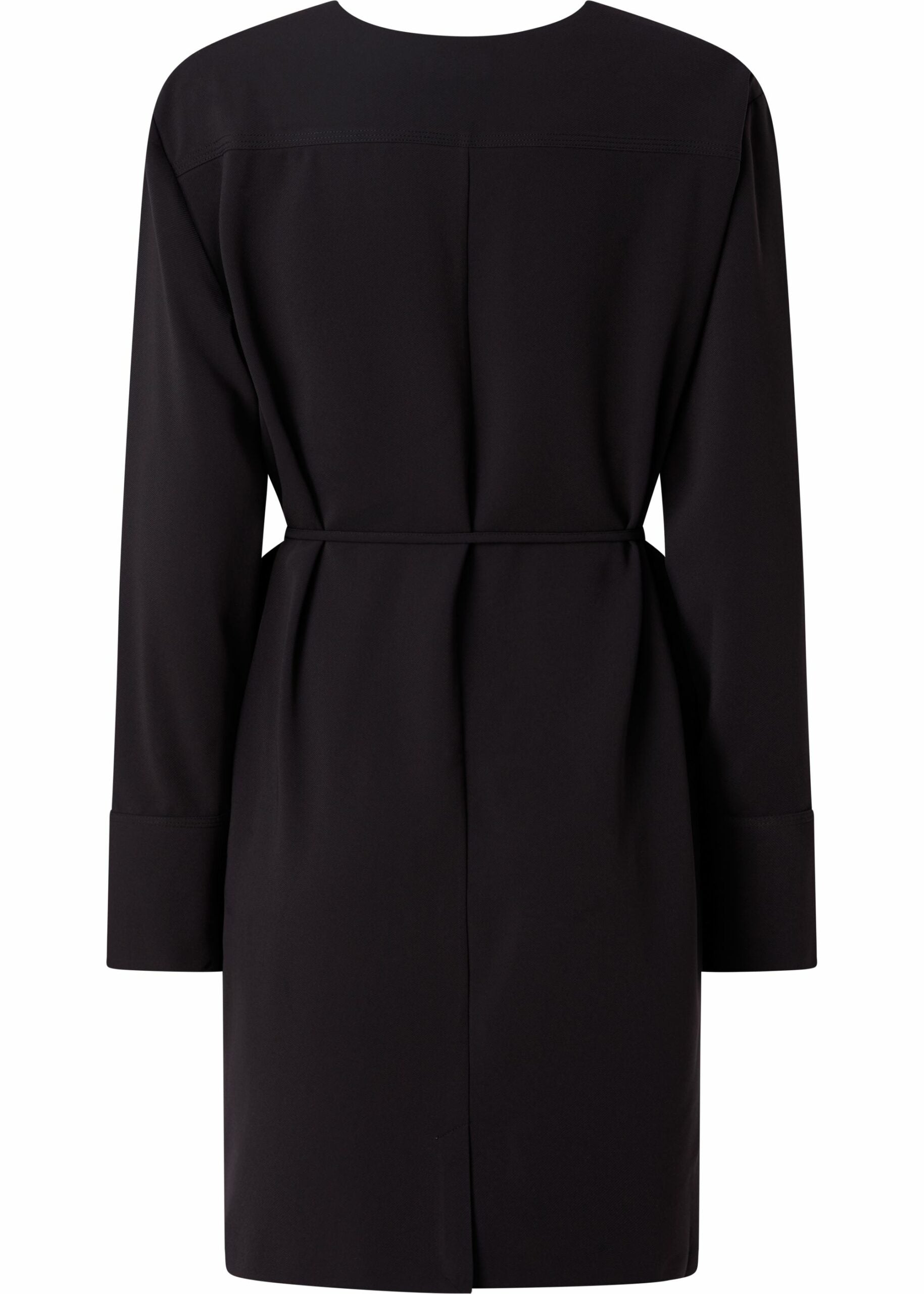 Structure Twill LS Dress