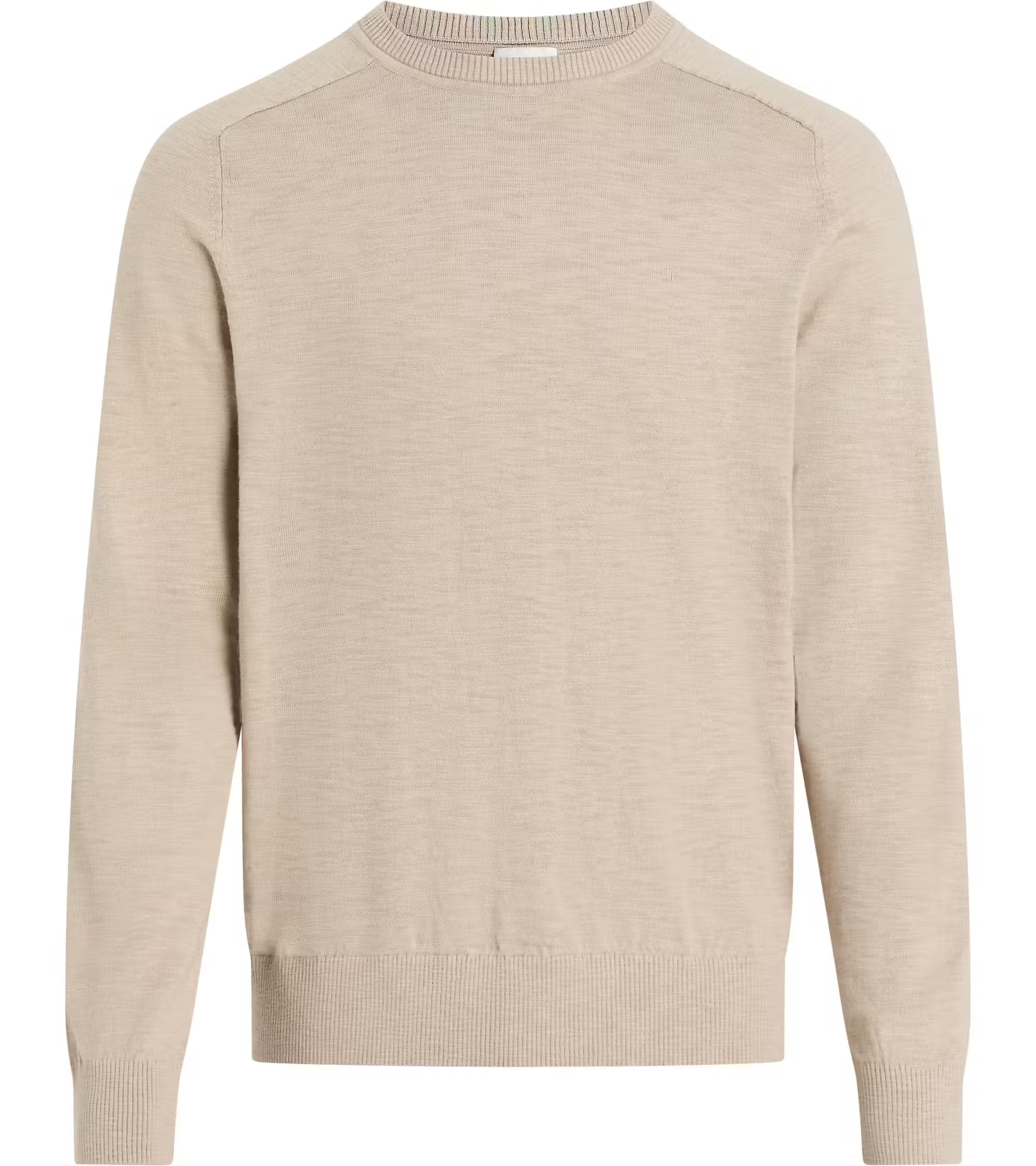 Slub Texture CN Sweater, Aluminum