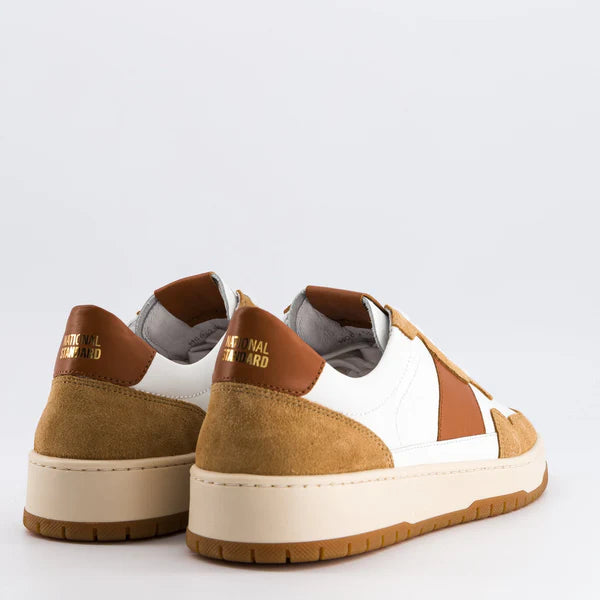 EDITION 6 SNEAKERS, WHITE COGNAC