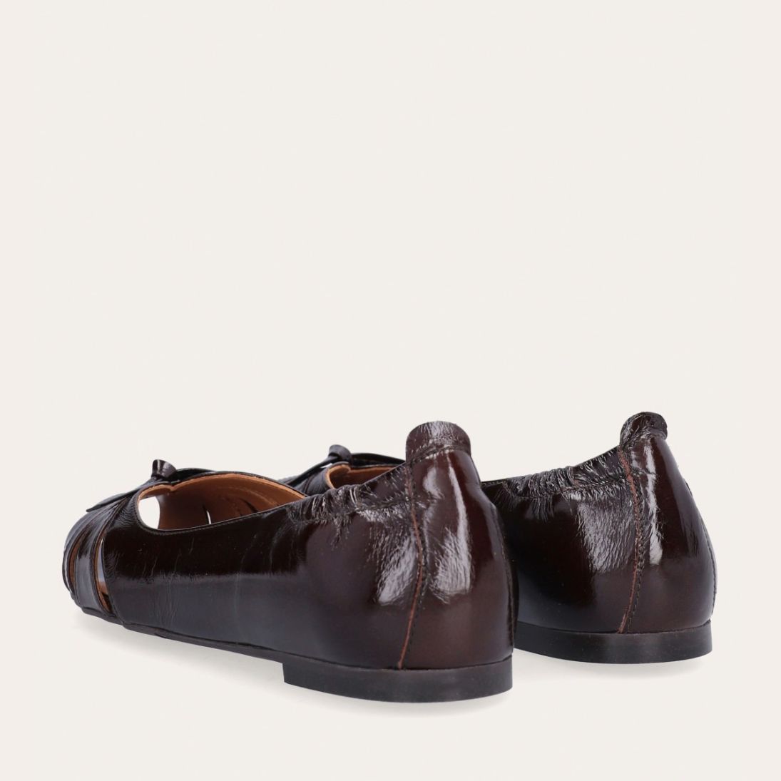 MOGANO NAPLACK BALLERINA, BURGUNDY