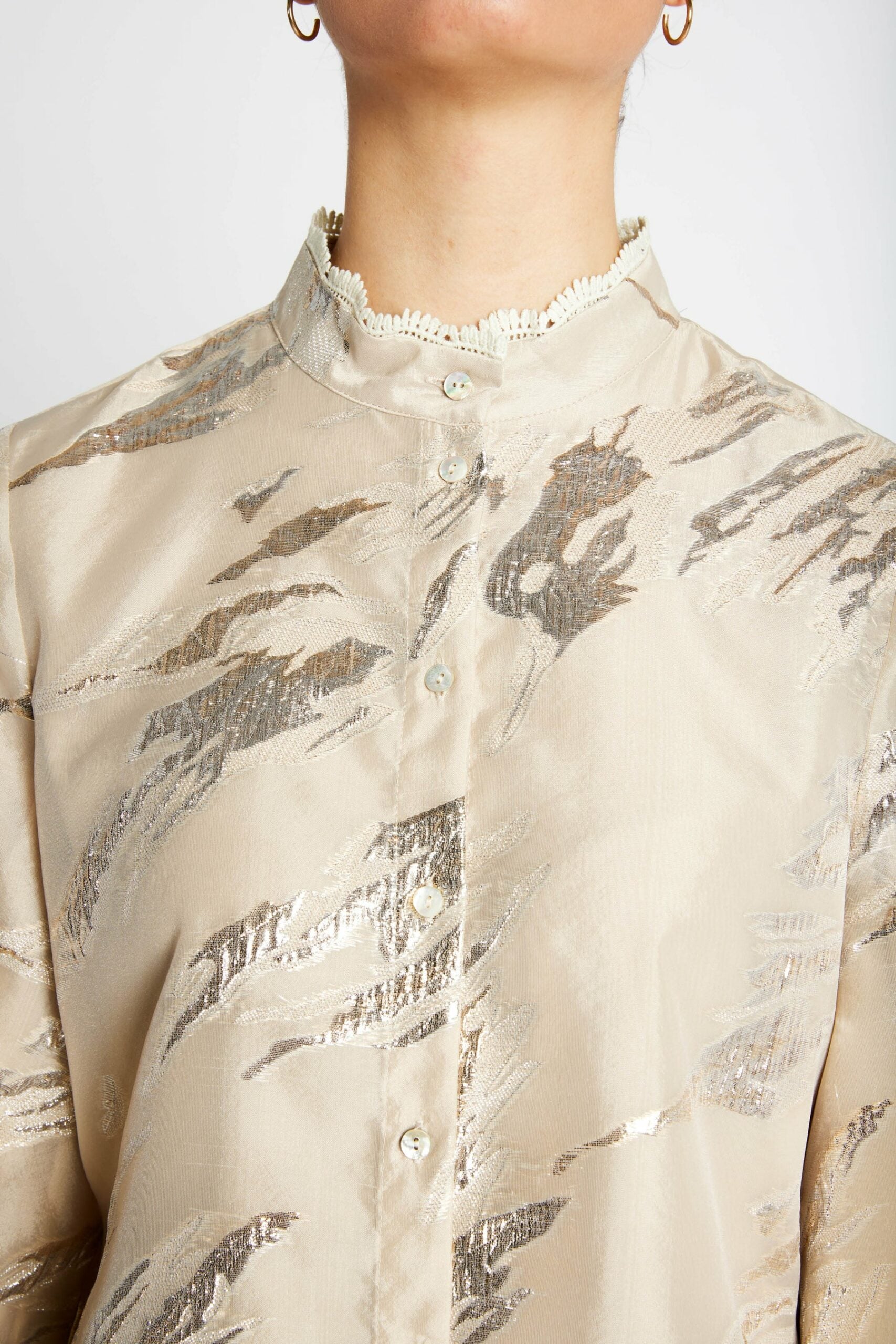 PlantagoBBCharlotta Shirt, Light Gold
