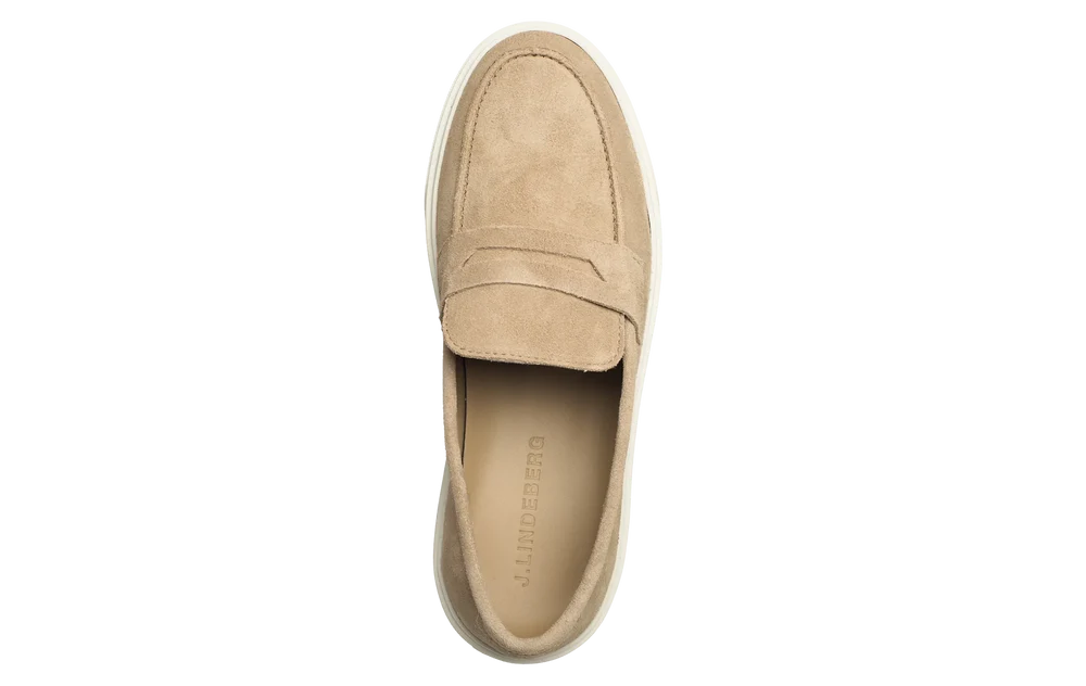 MAURI SUEDE LOAFER, SAFARI BEIGE