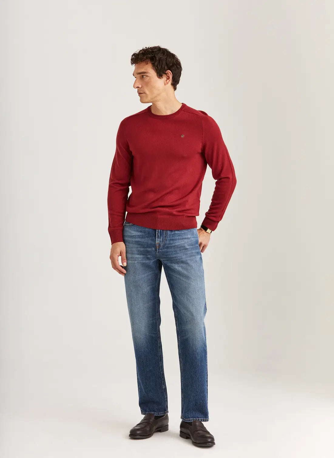 MERINO ONECK, RED