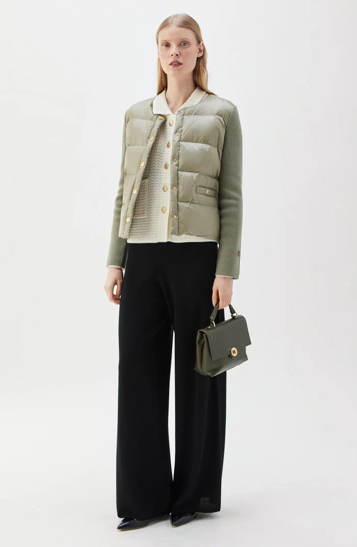 IVA DOWN JACKET, OLIVE GREEN