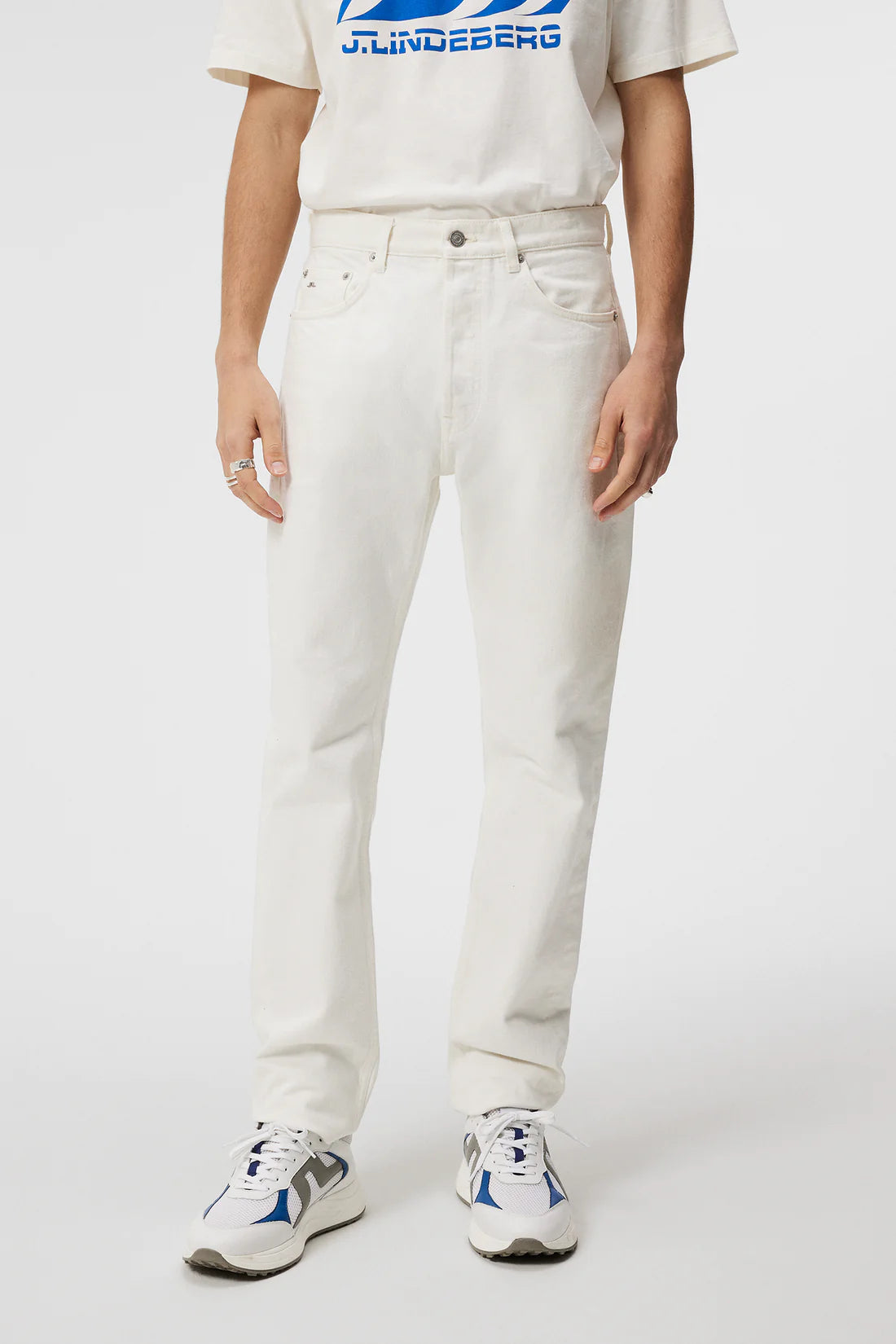 Cody Solid Regular Jeans, Cloud White