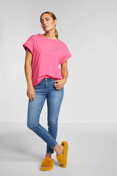 MIDI BLUE DENIM JEANS, DENIM BLUE