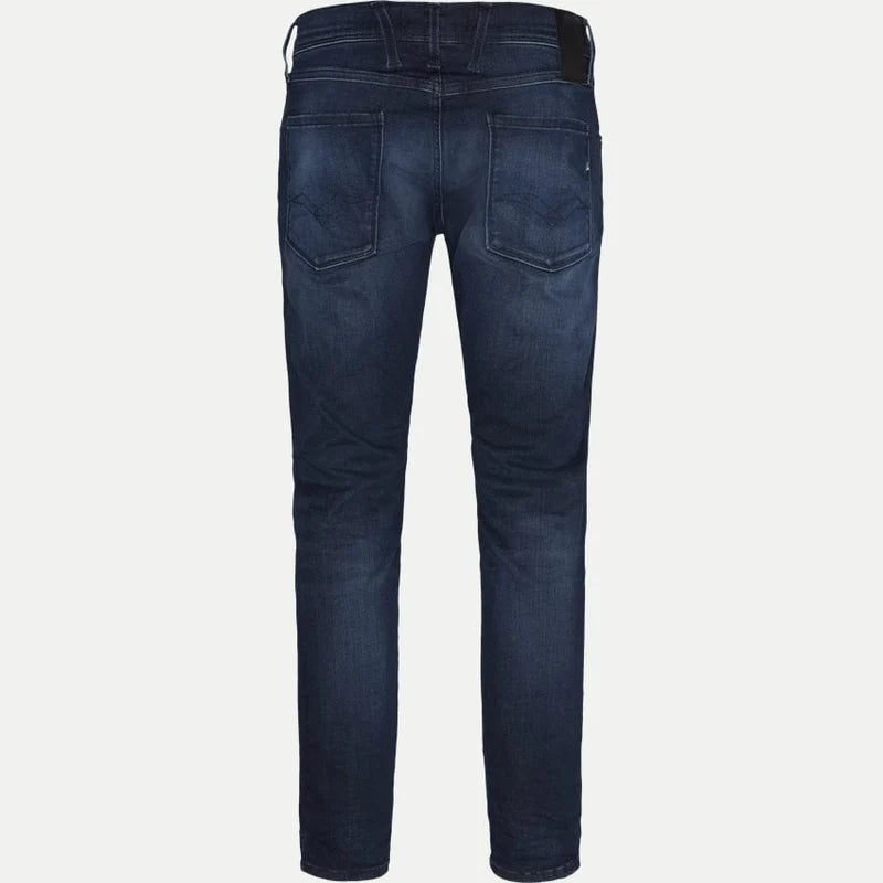 ANBASS HYPERFLEX CLOUD JEANS, DARK BLUE