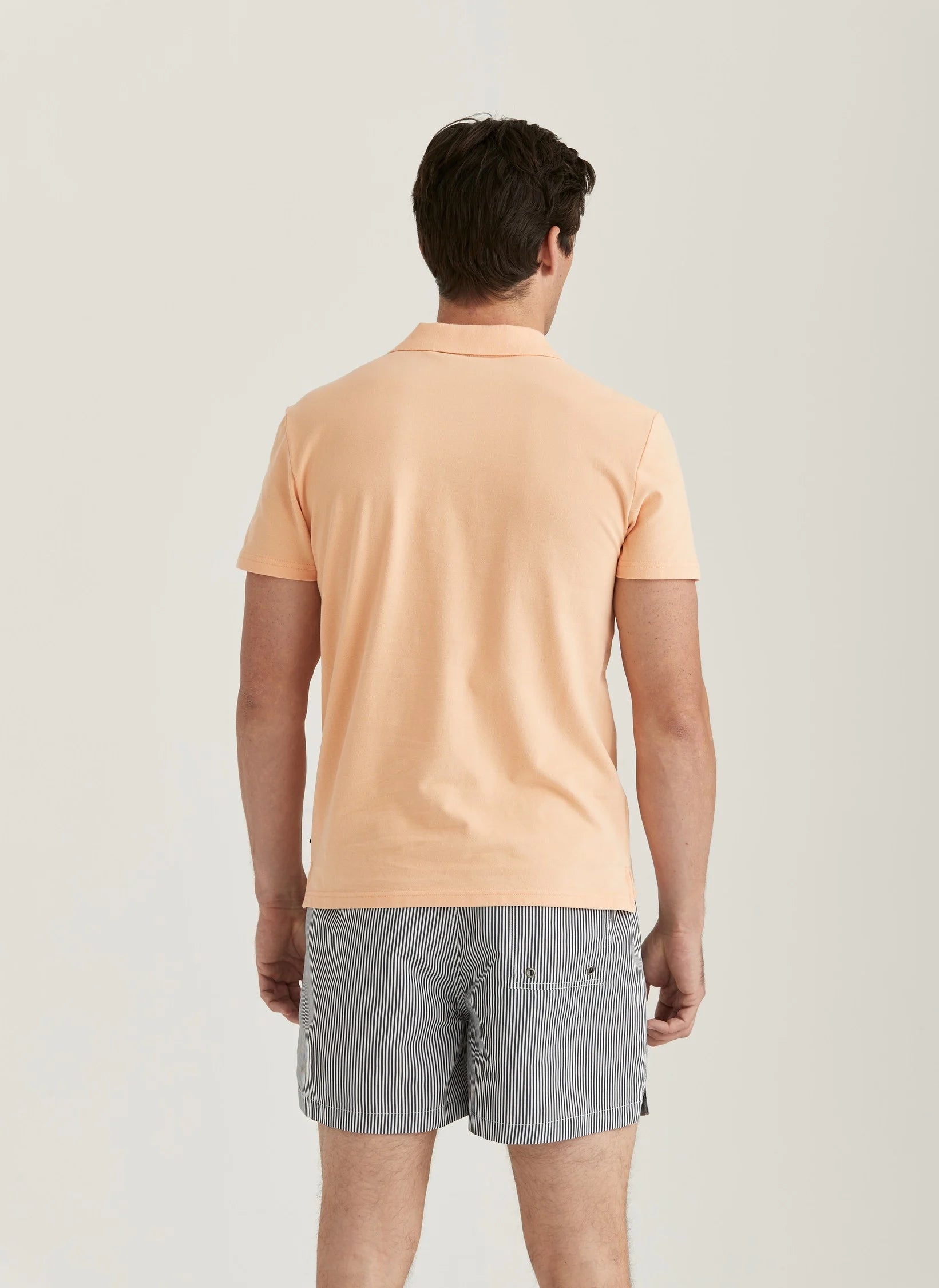 Dylan Piqué Shirt, Orange