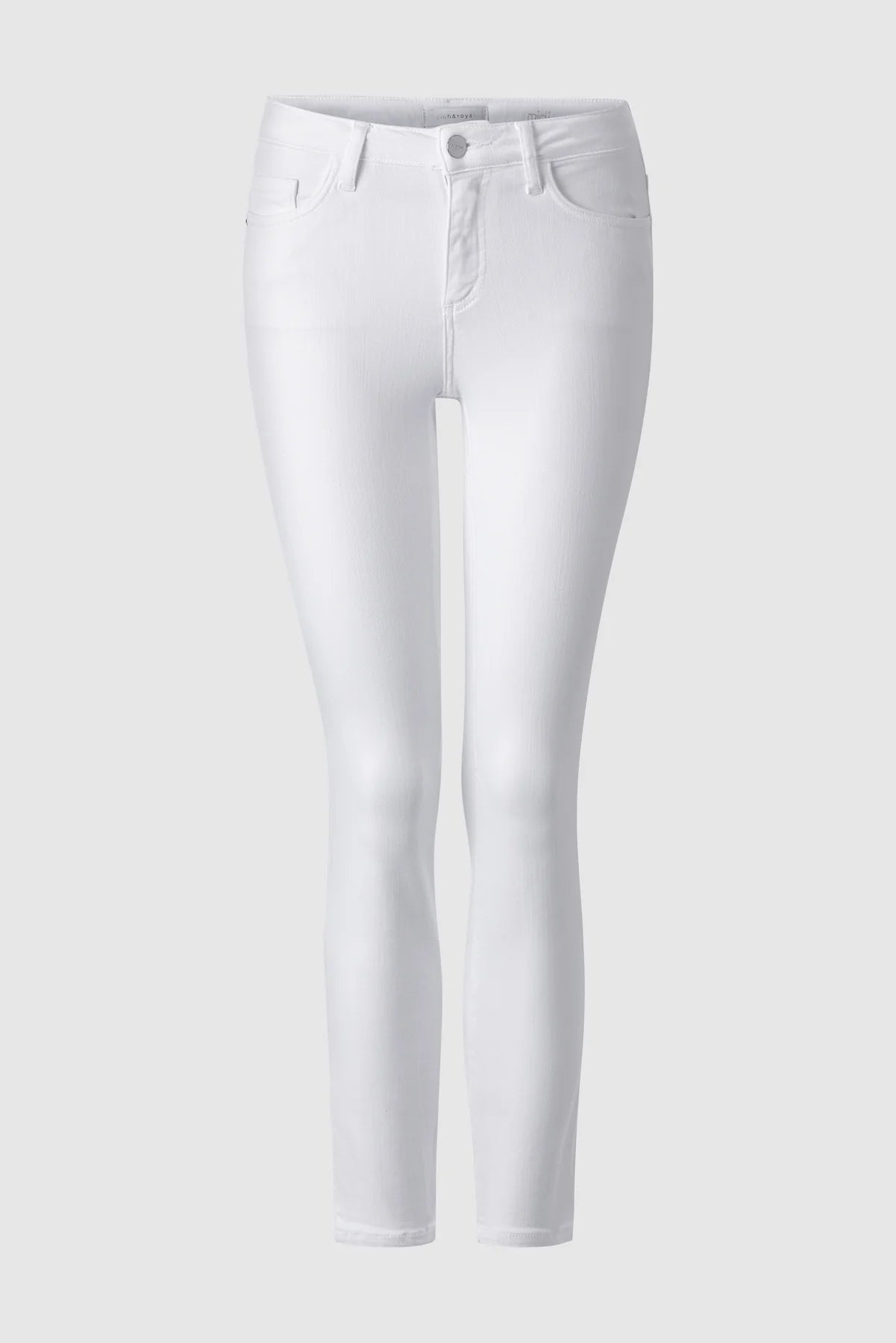Midi color denim økotex, white
