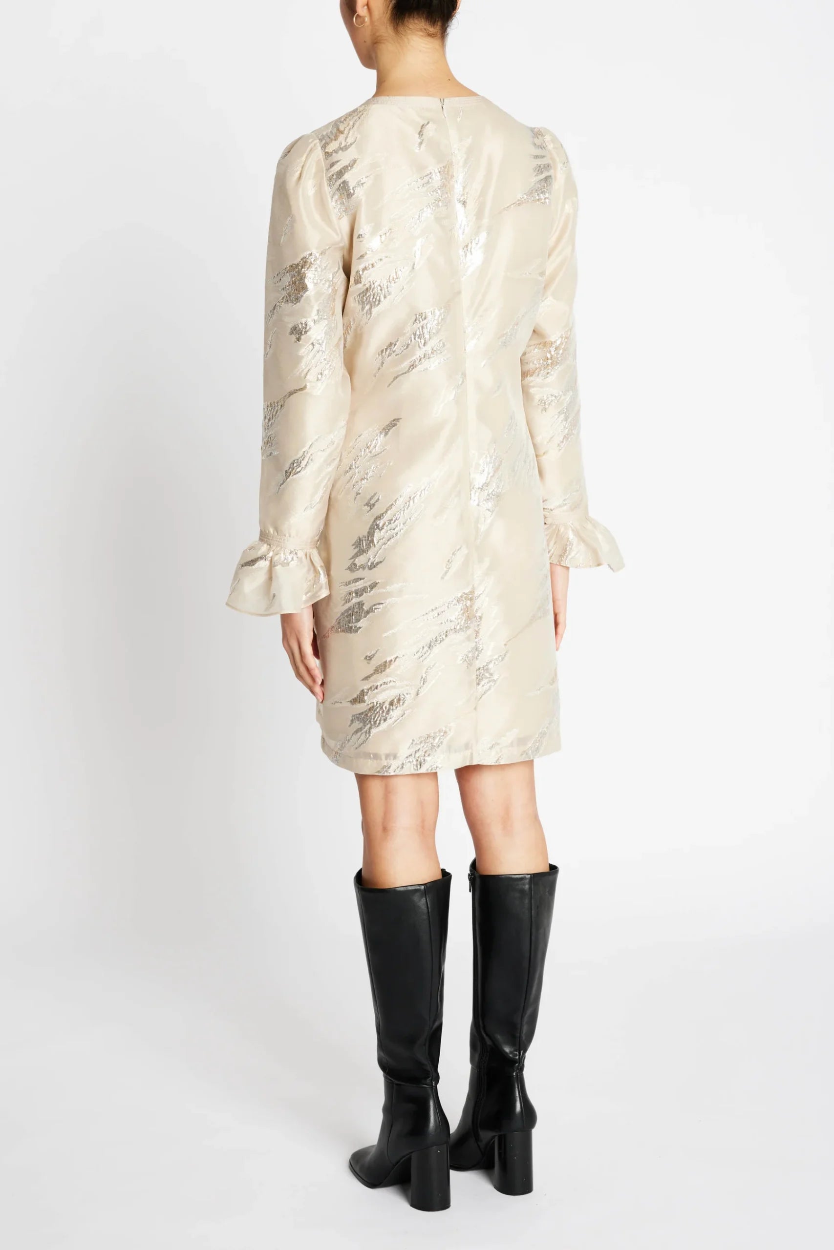 PlantagoBBTheni Dress, Light Gold