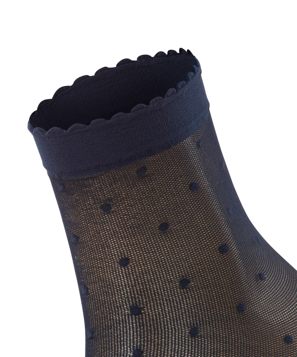 Dot 15 DEN Women Ankle socks, Marine