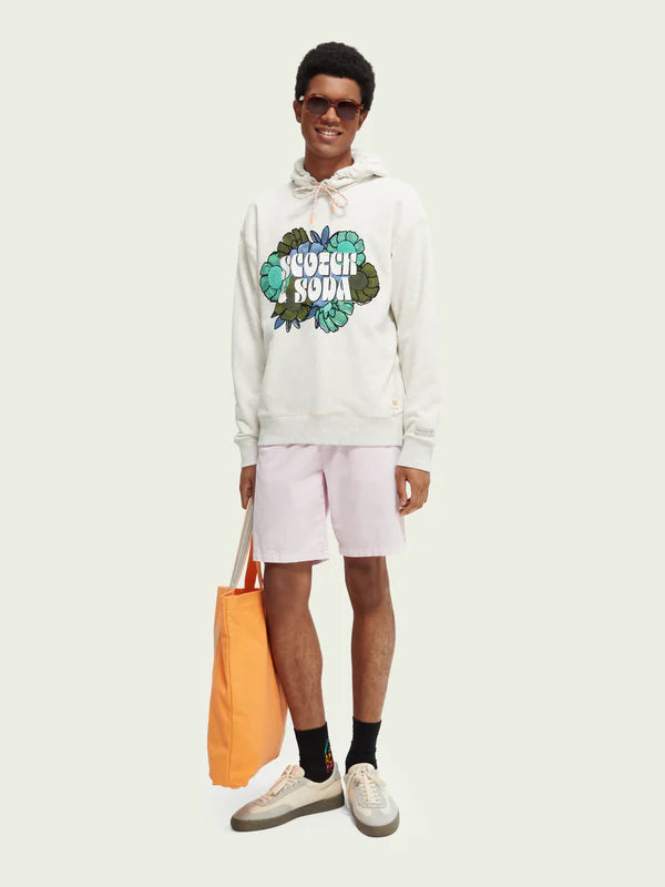 STUART PIMA COTTON SHORTS, PINK ICON