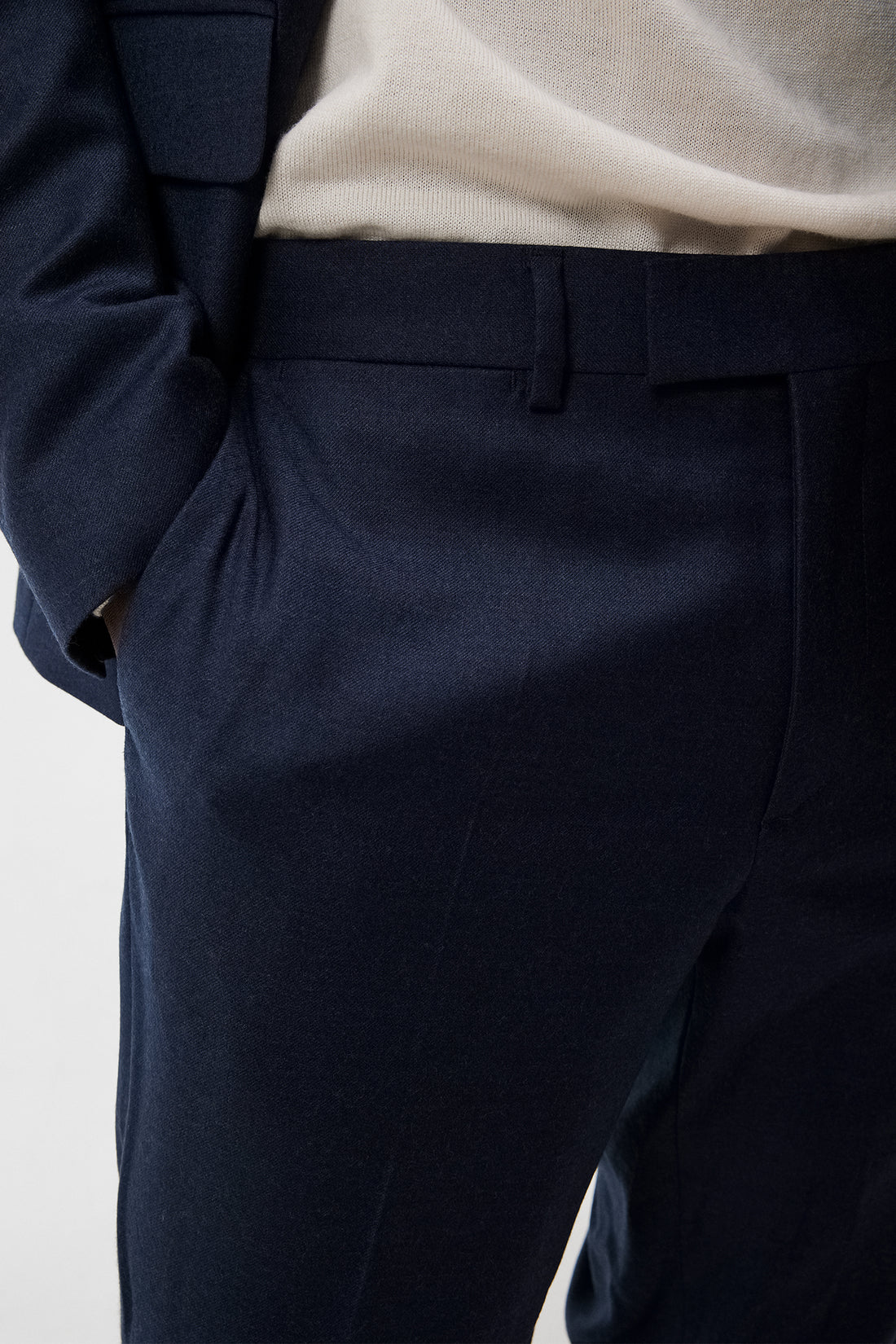 Grant Str Flannel Pants (navy)