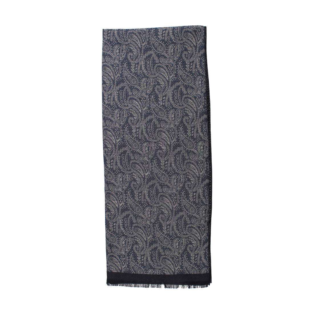 Double Face Scarf, Navy