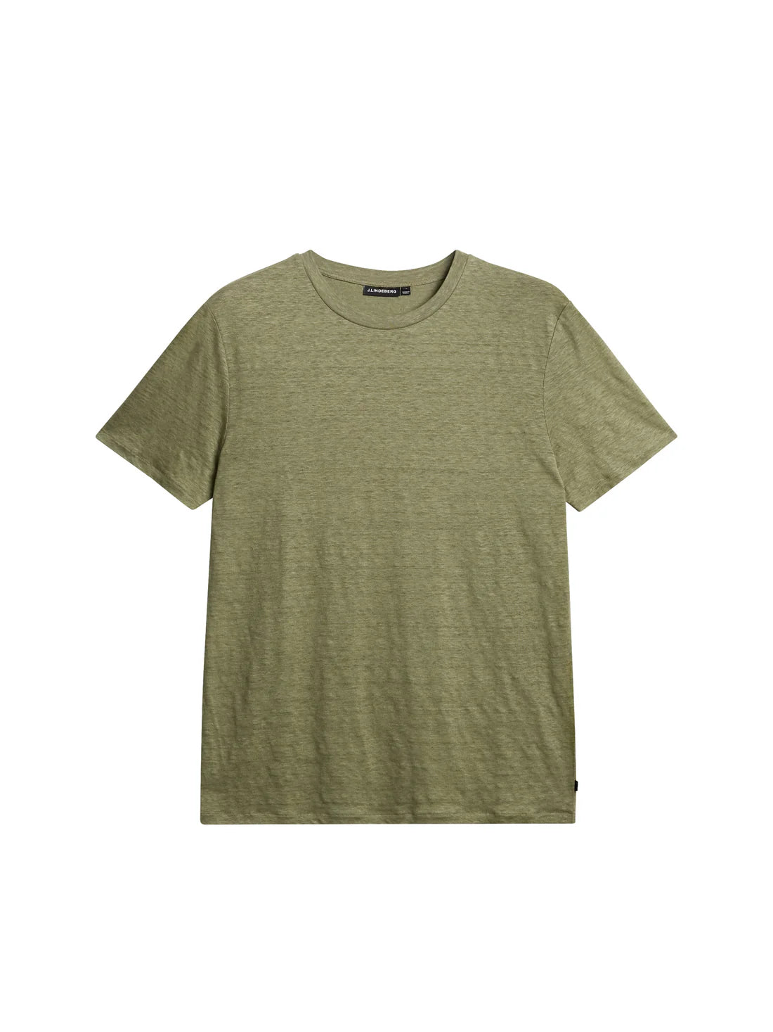 COMA LINEN TEE, OIL GREEN