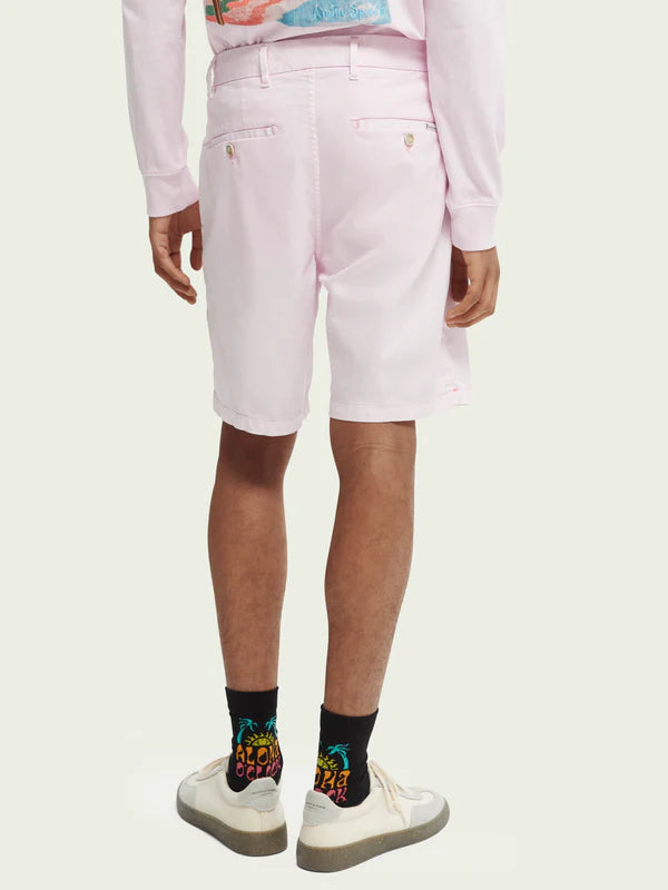 STUART PIMA COTTON SHORTS, PINK ICON