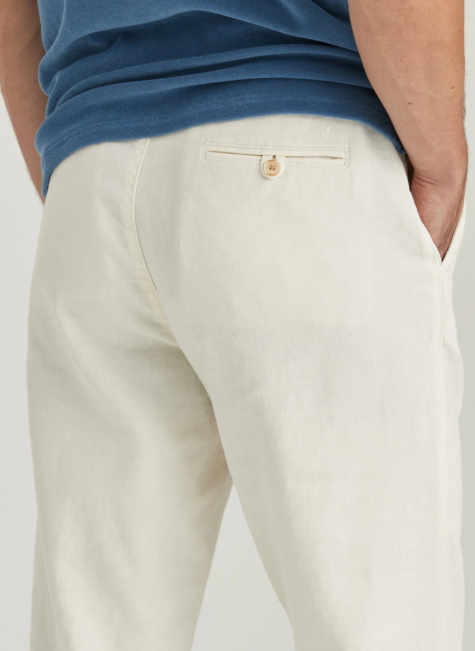 Fenix Linen Trousers, Off white