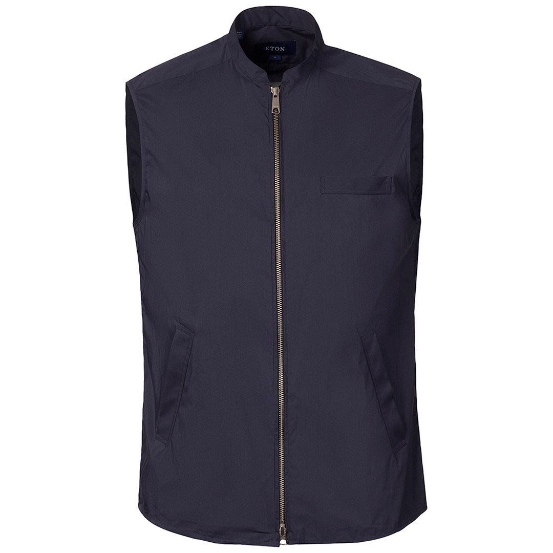 WIND VEST, NAVY BLUE