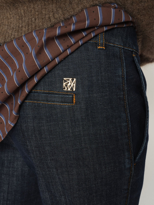 NORA JEANS, DARK BLUE