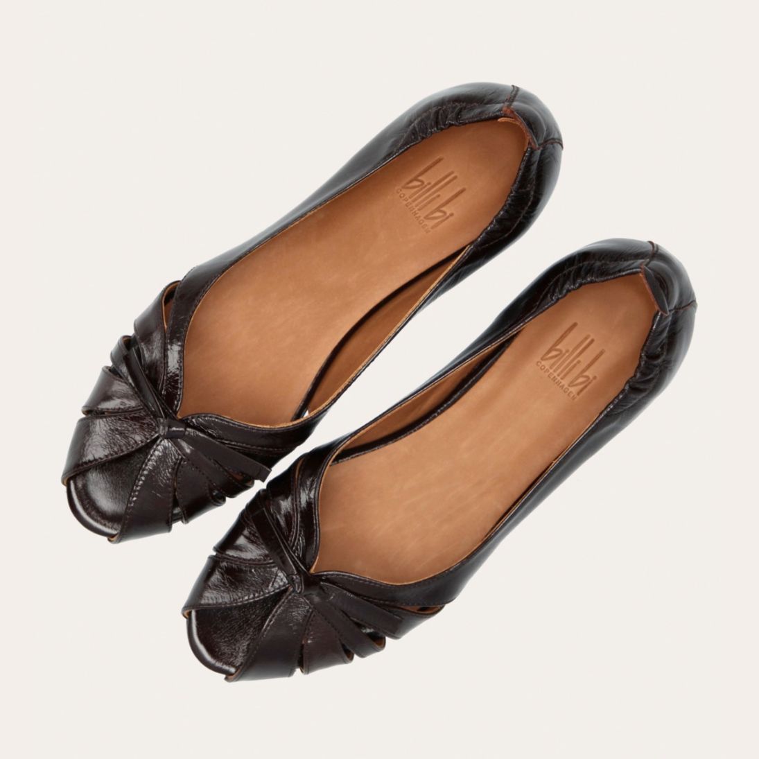 MOGANO NAPLACK BALLERINA, BURGUNDY