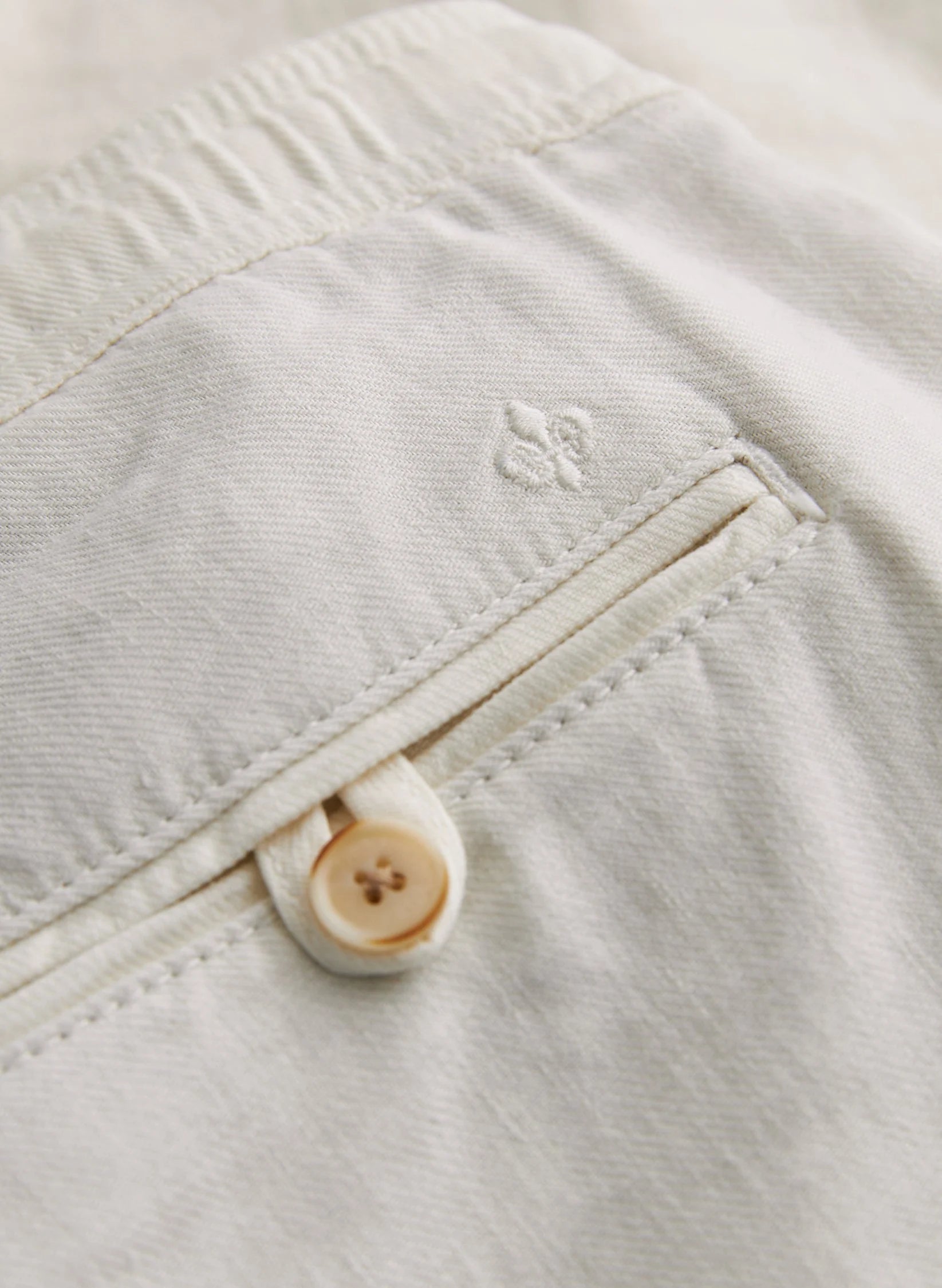 Fenix Linen Trousers, Off white