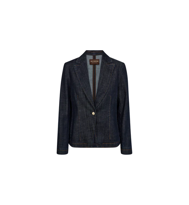 DIANE DENIM BLAZER, DARK BLUE