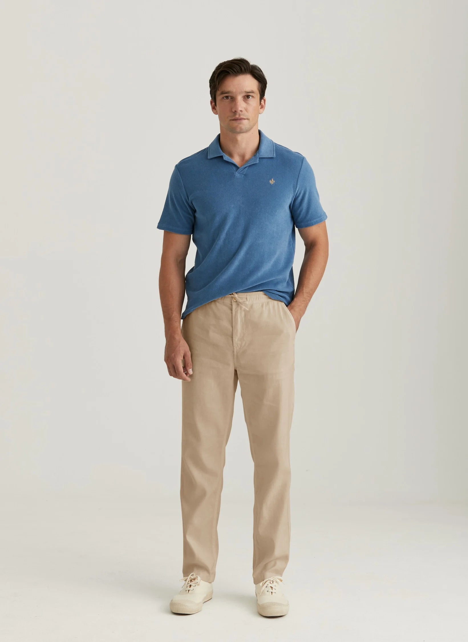 Fenix Linen Trouser, Khaki
