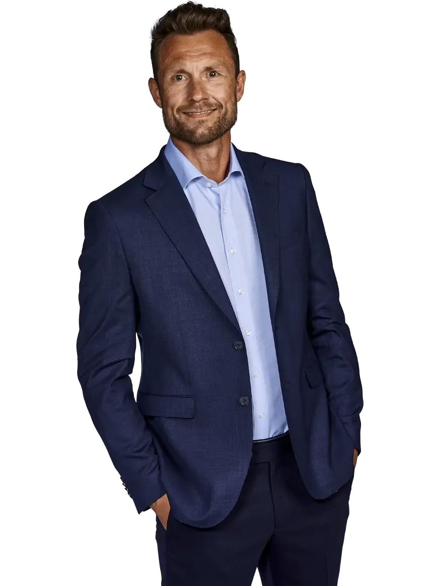 BAHARIYA BLAZER, LIGHT BLUE