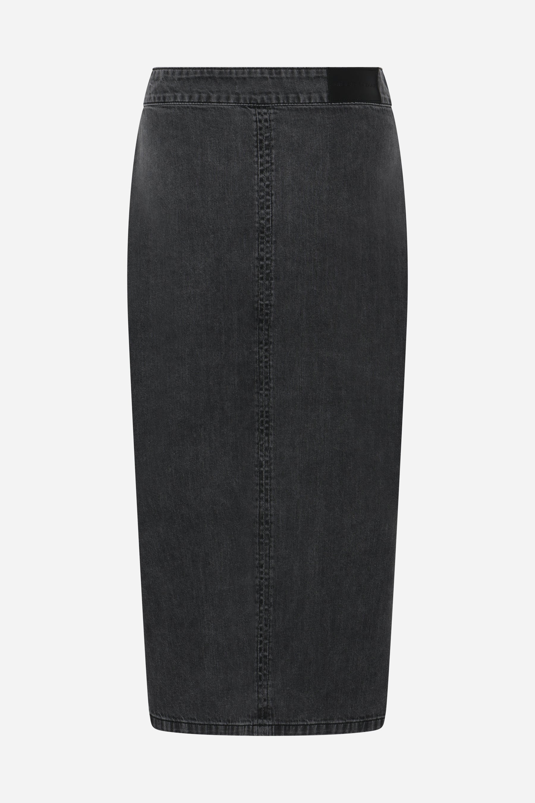 PLATIE EMMI SKIRT, GREY DENIM