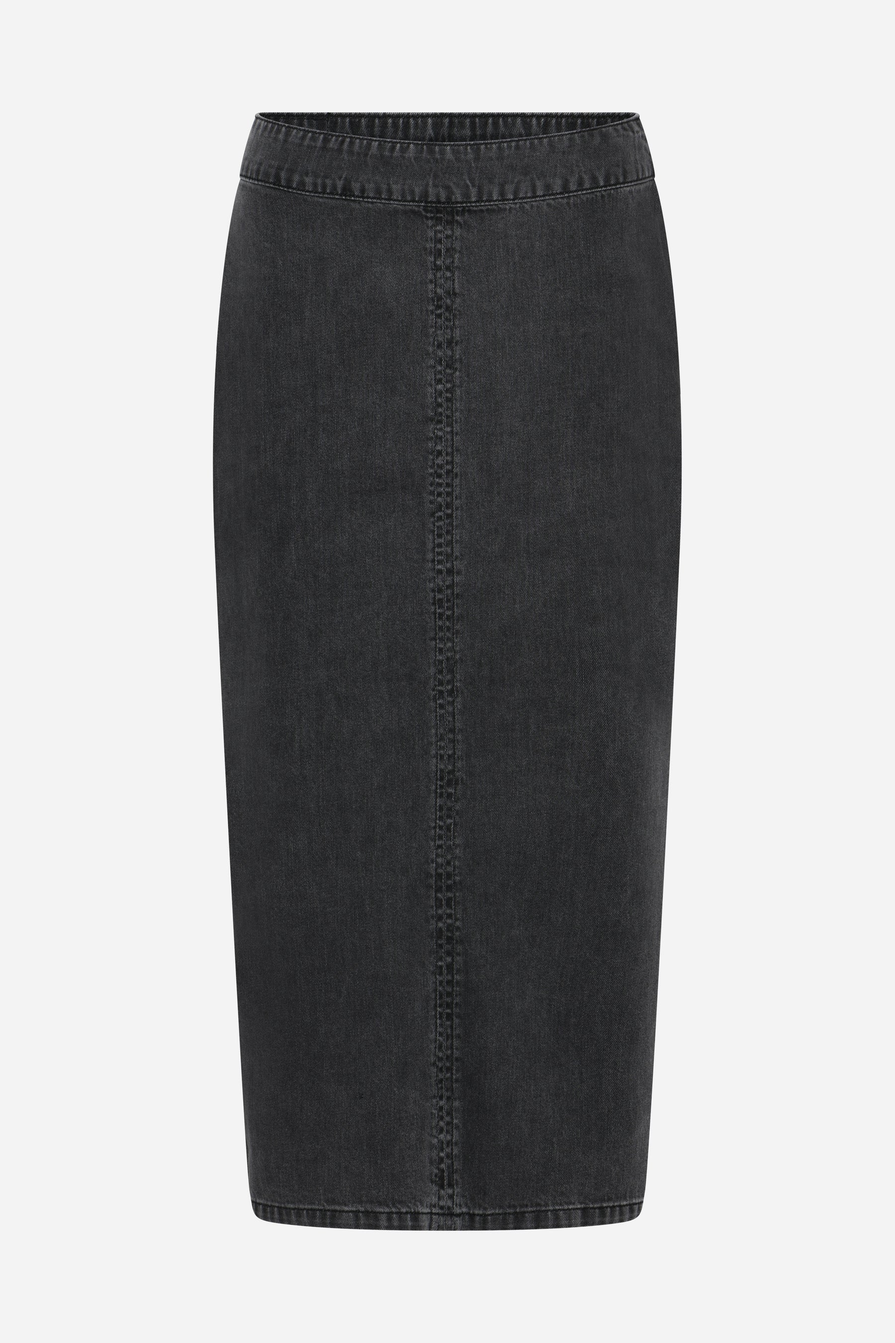 PLATIE EMMI SKIRT, GREY DENIM