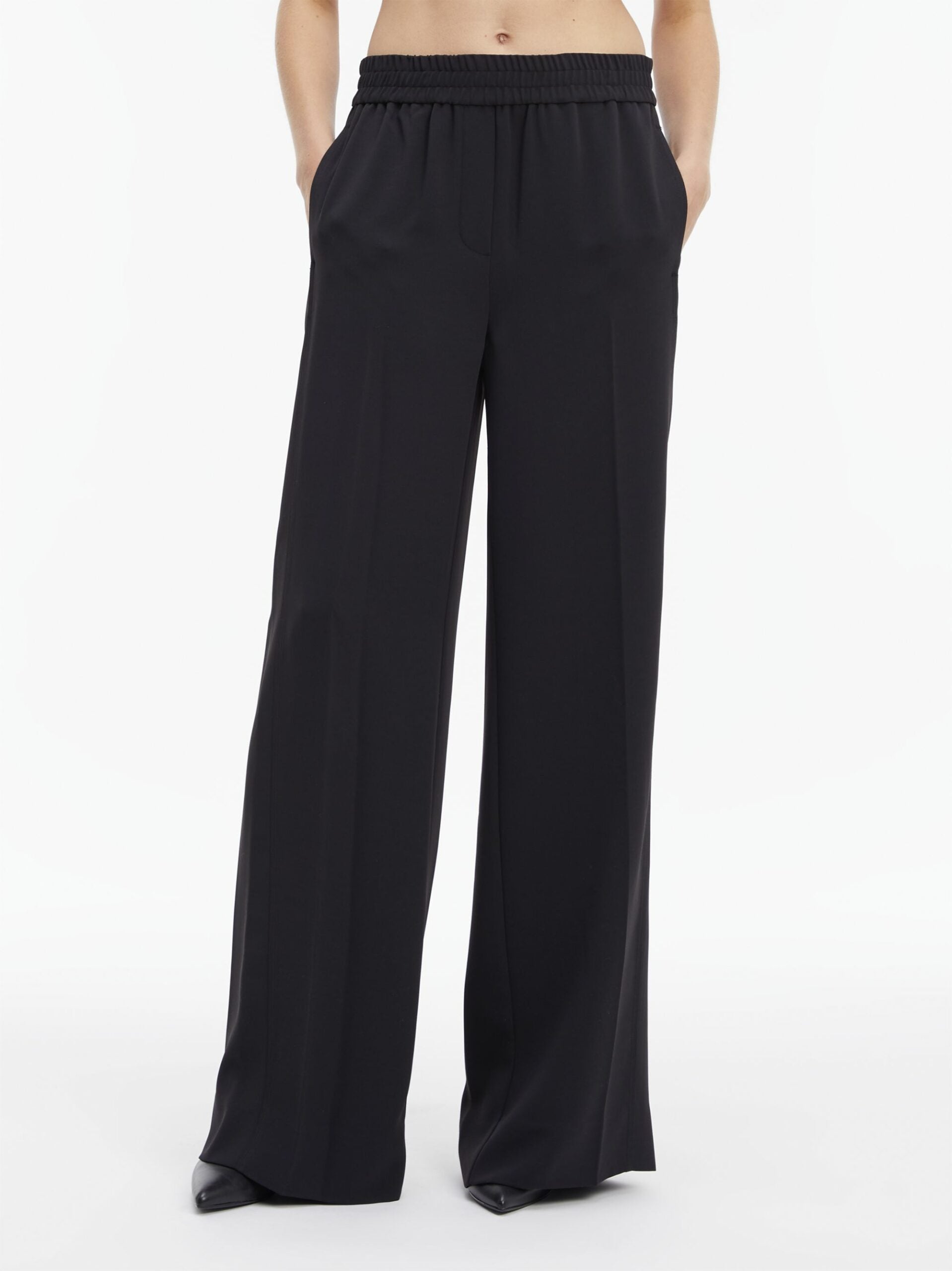 Structure Twill Elastic Pant