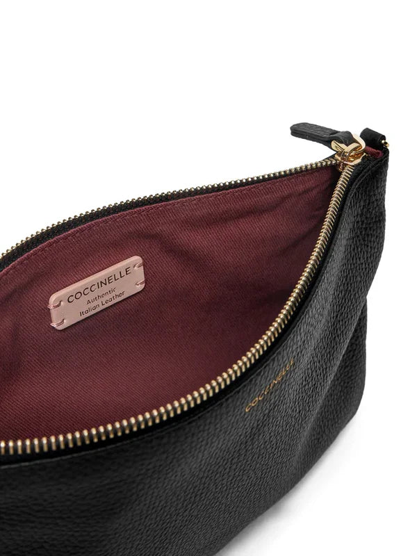 COCCINELLE BEST CROSSBODY, NOIR
