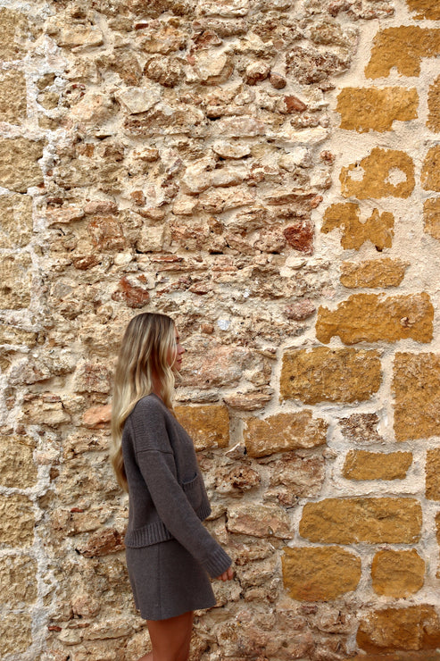 Fantasy Skirt, Brownstone