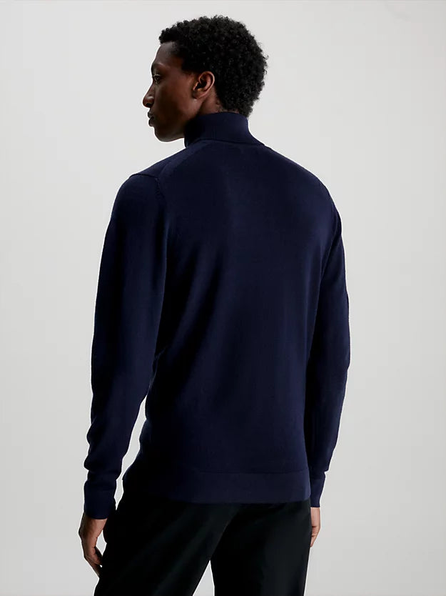Merino Turtle Neck, Night Sky