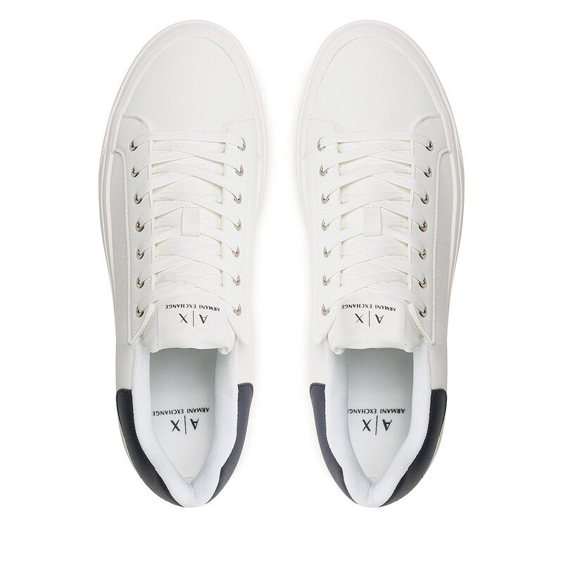 Man sneaker, white/navy