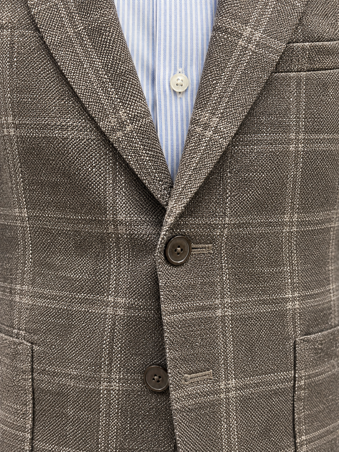 BLAZER, BROWN CHECK