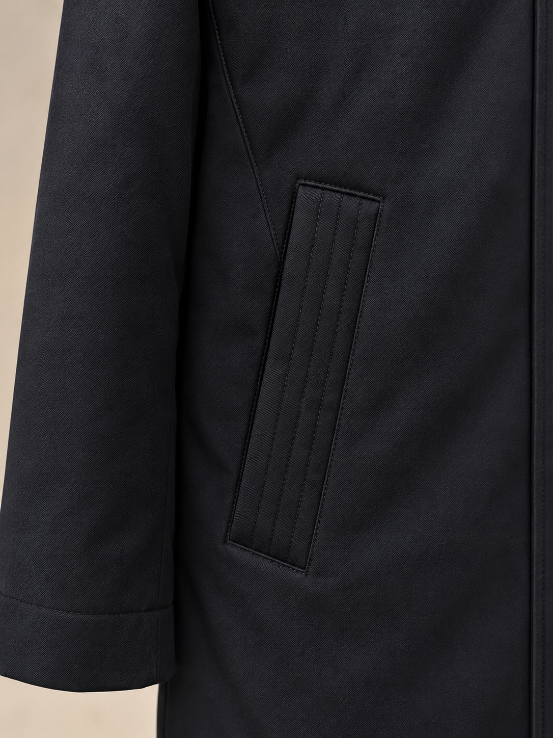 MENS SHORT JACKET, NAVY