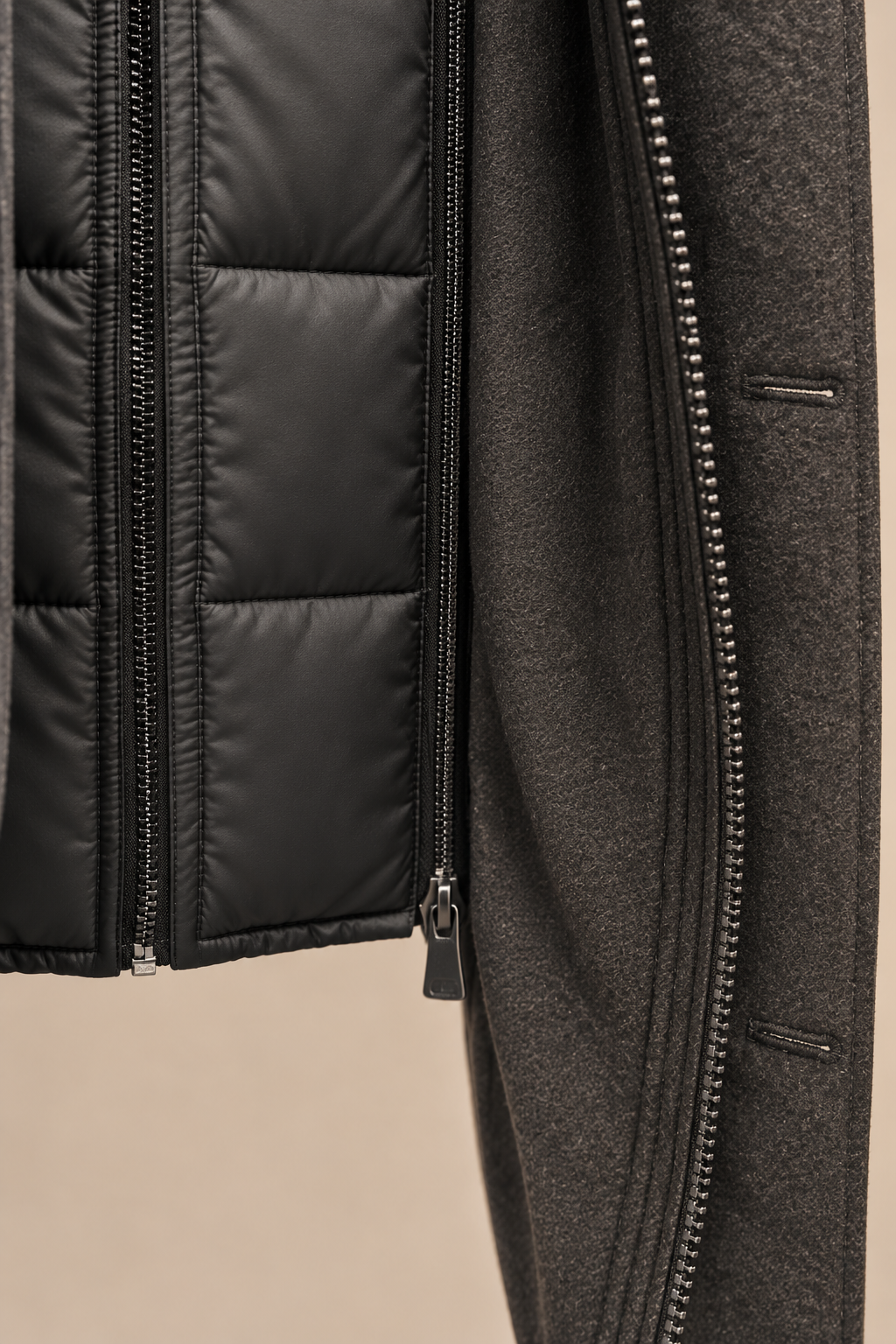 MENS COAT, BROWN