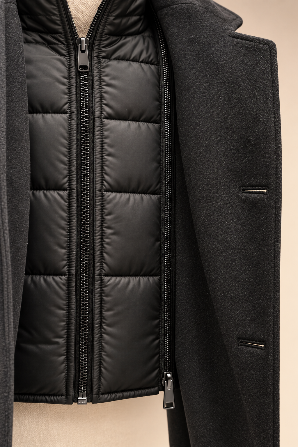 MENS COAT, NAVY