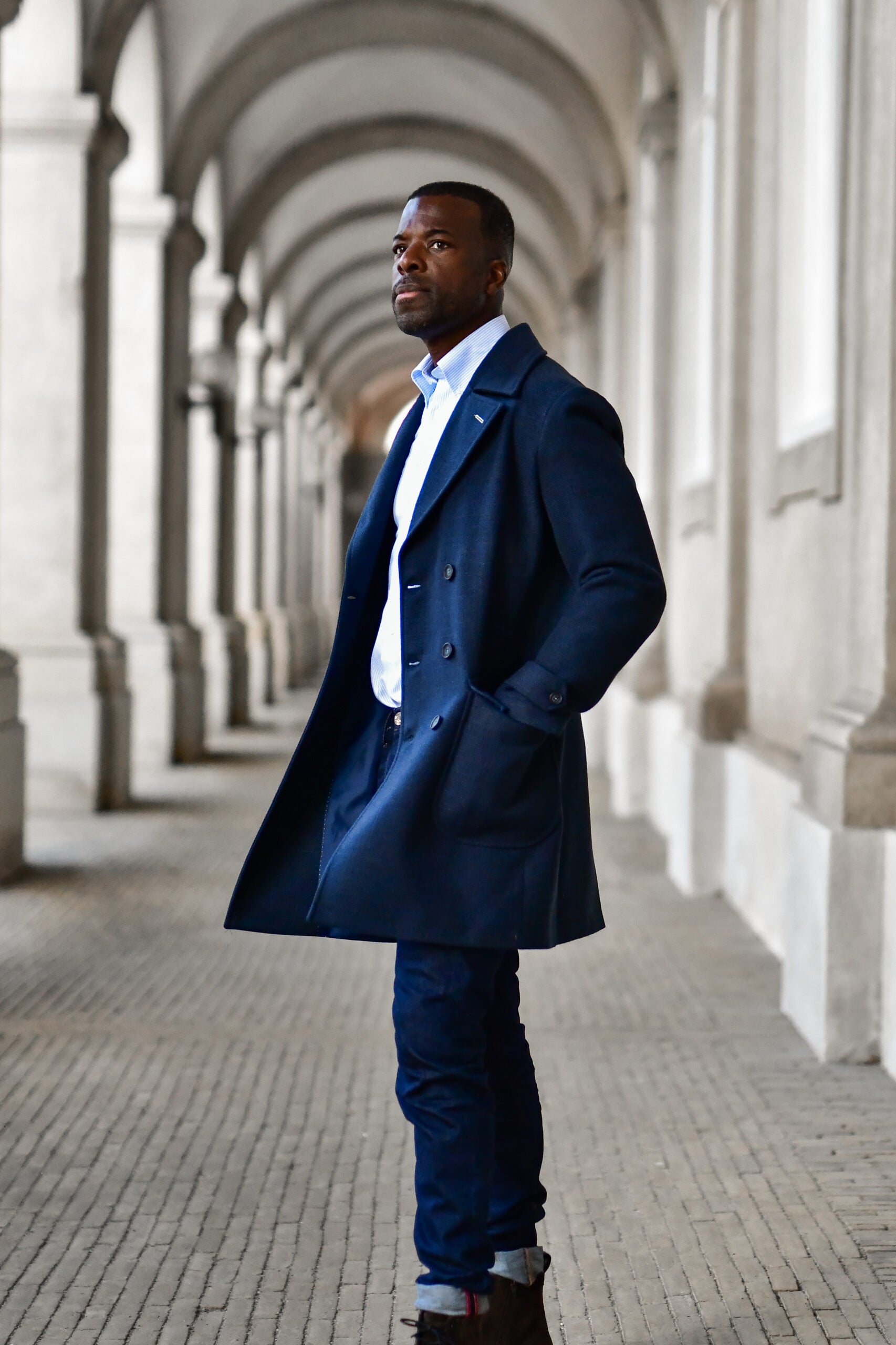 Cappotto Frakke, Navy