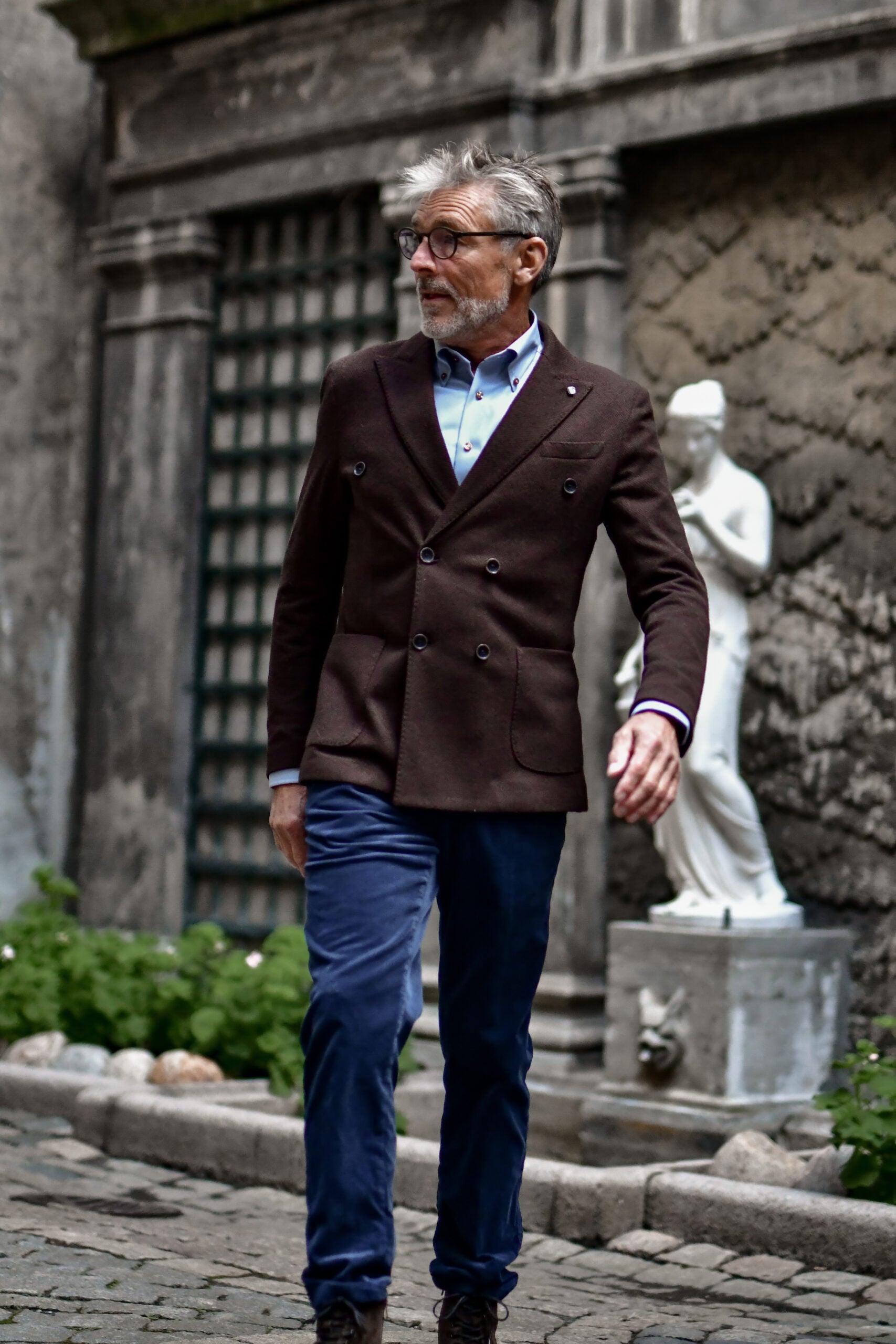 Giacca Blazer, Coffee Brown