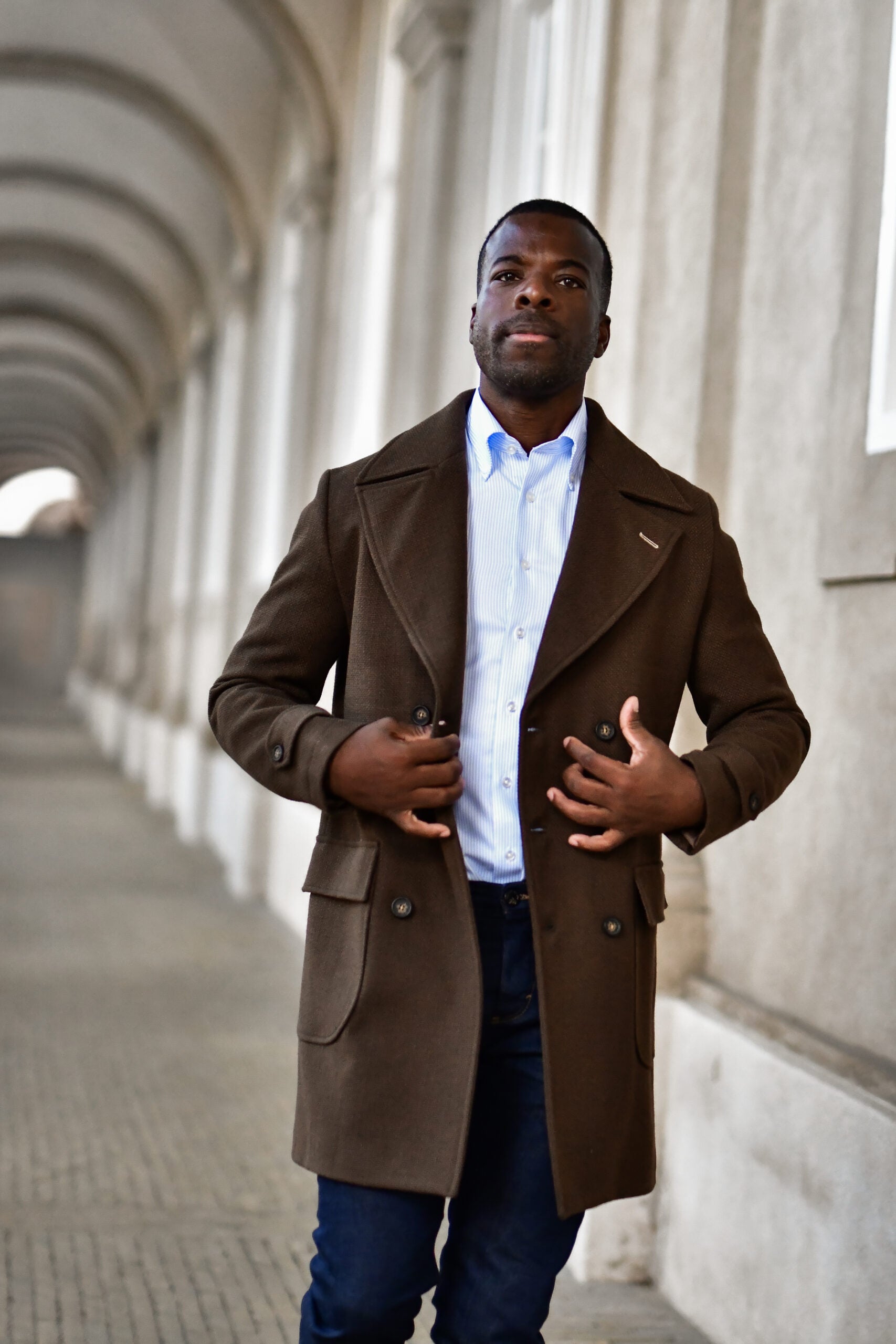 Cappotto Frakke, Coffe Brown