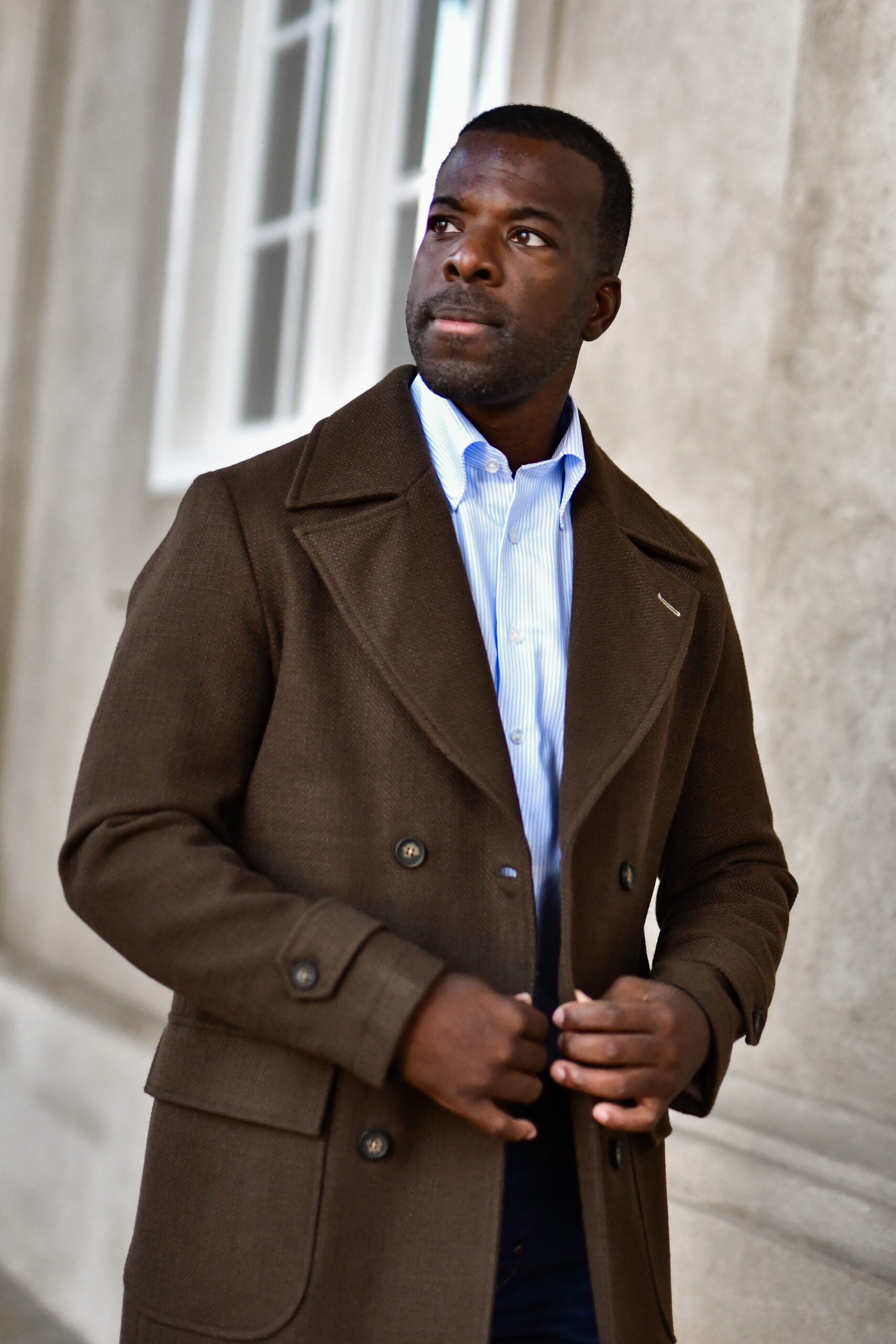 Cappotto Frakke, Coffe Brown