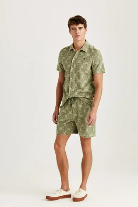 Shellby Terry Shorts, Green