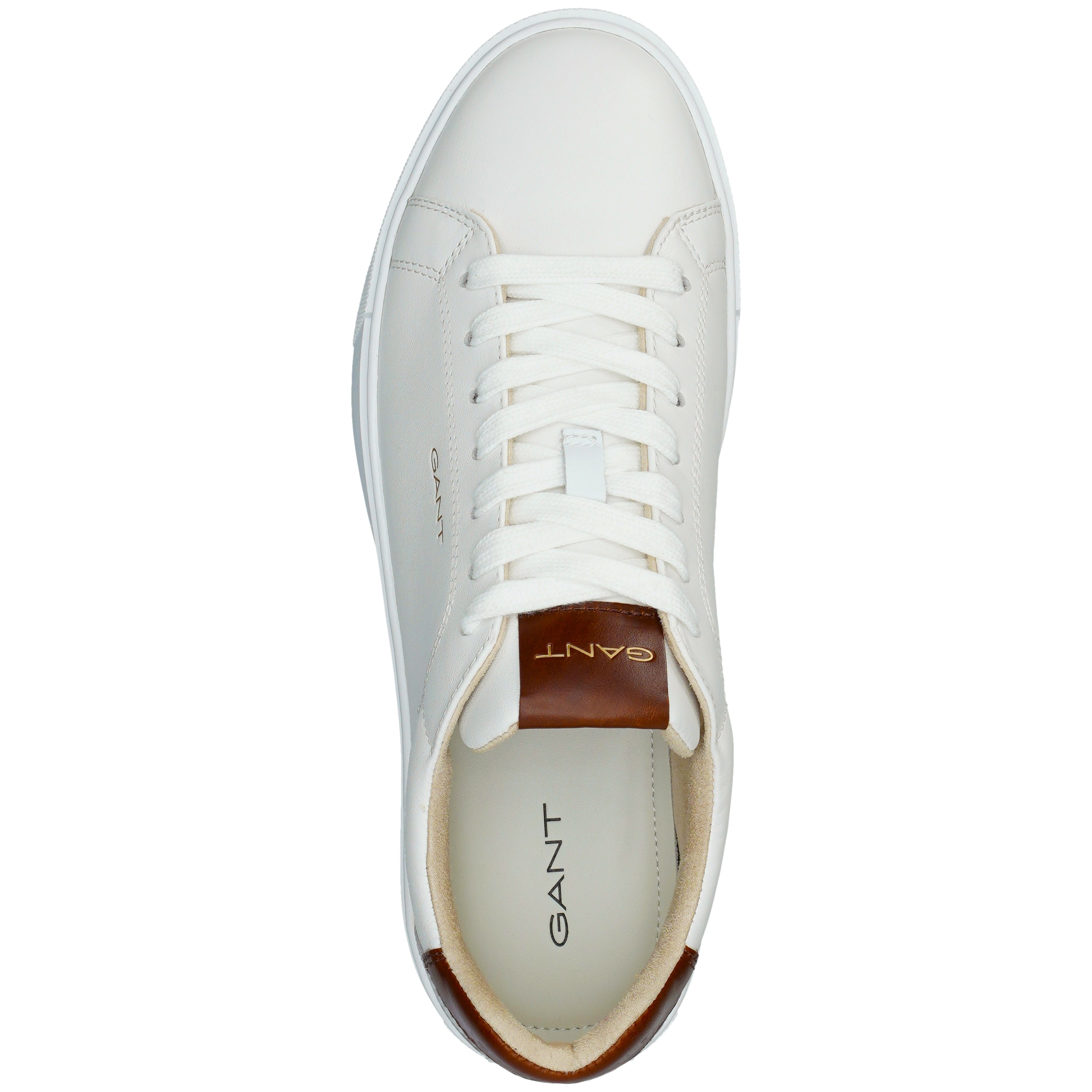 MC JULIEN SNEAKERS, WHITE COGNAC