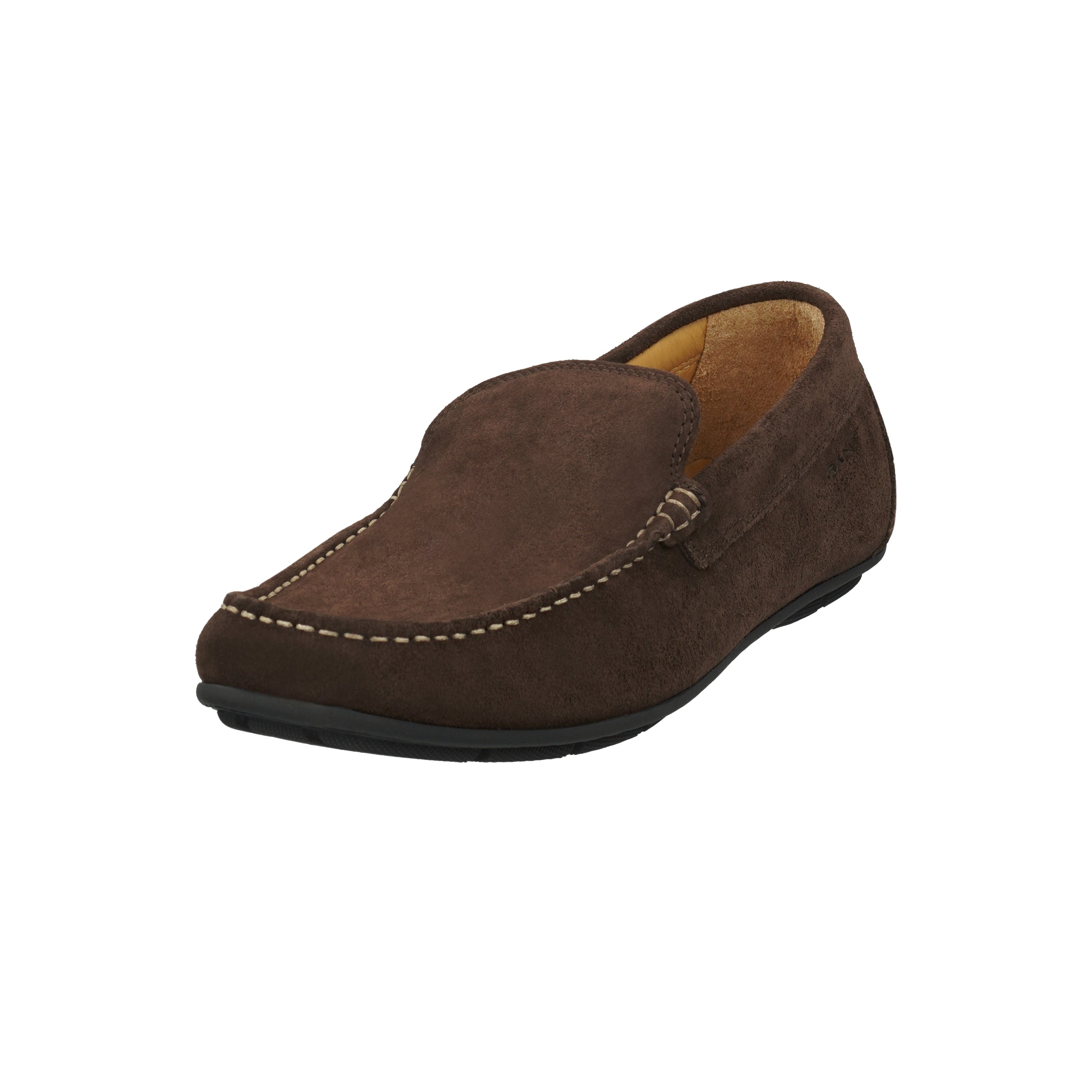 MC LEATHER LOAFERS, DARK BROWN