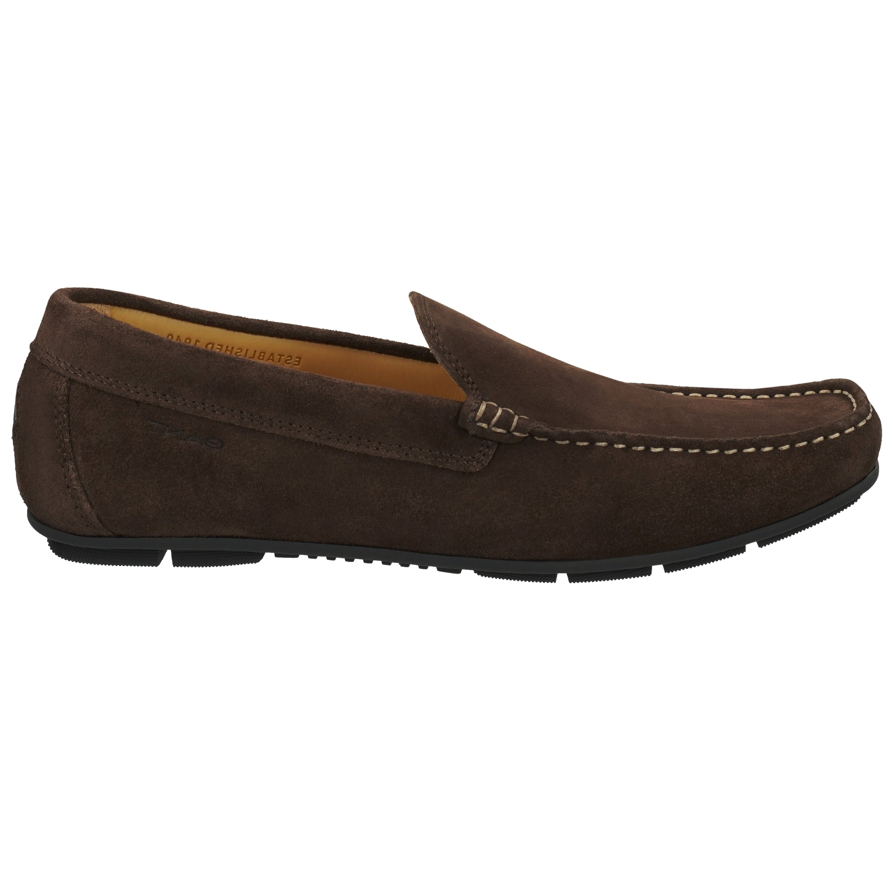MC LEATHER LOAFERS, DARK BROWN
