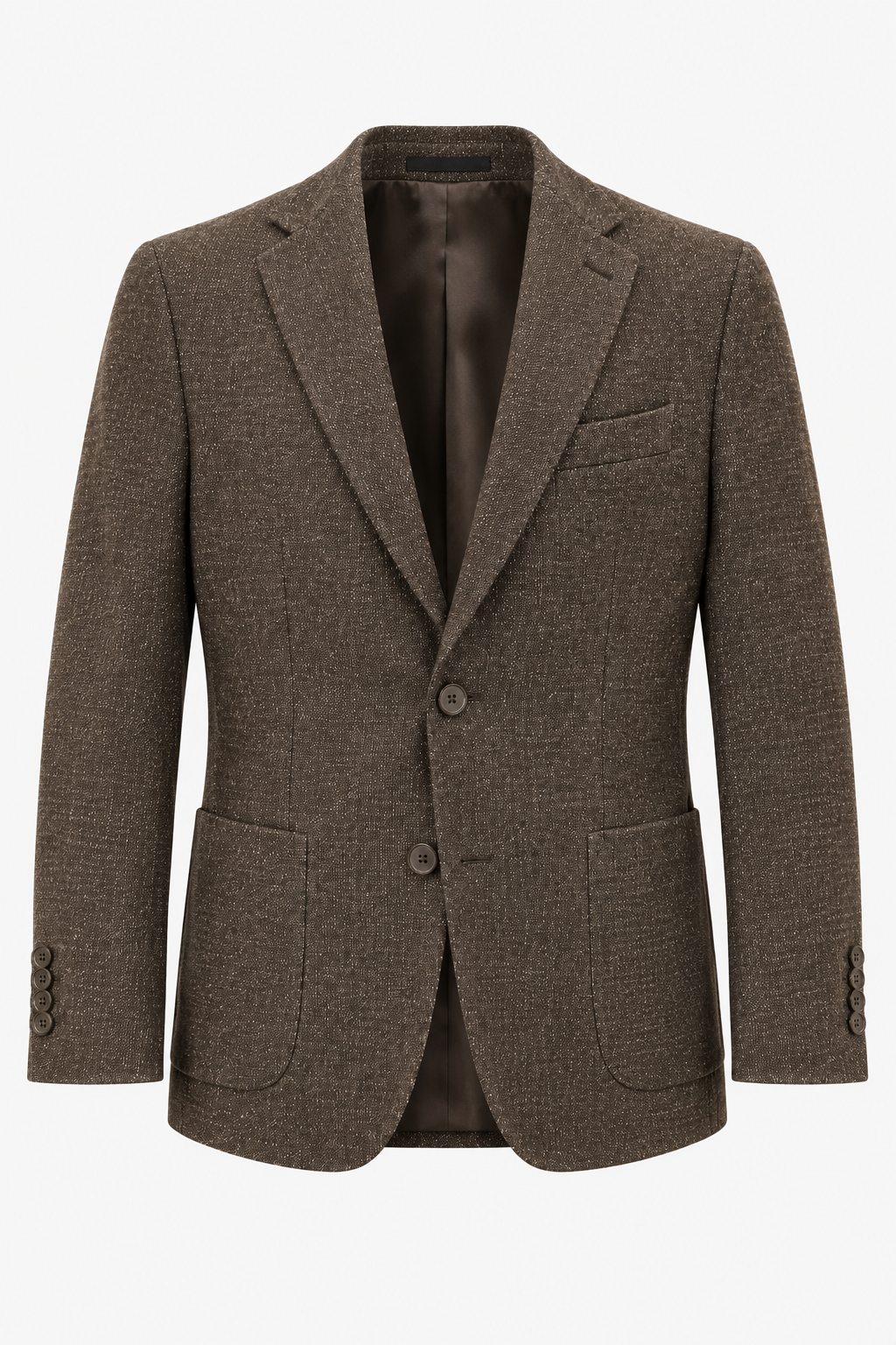 BLAZER, DARK BROWN